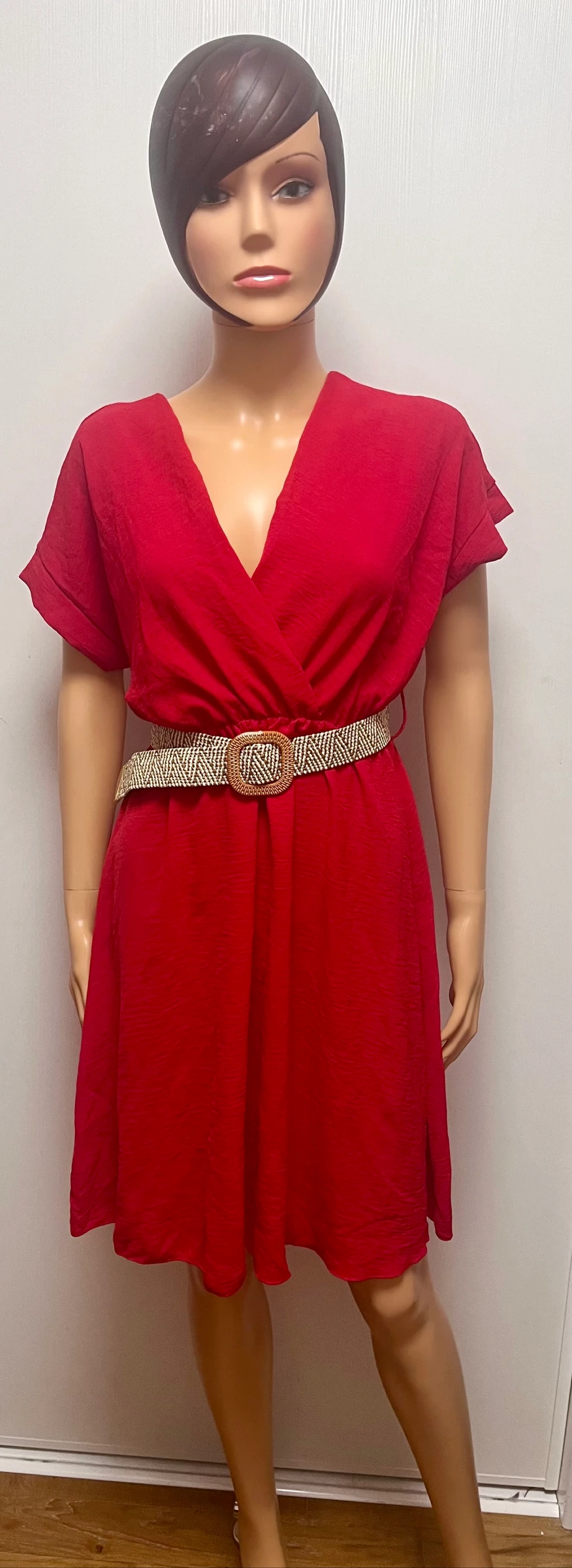 Robe rouge beauty moda
